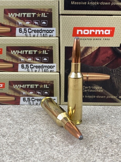 20 Rounds Norma 20166492 Whitetail 6.5 Creedmoor 140 gr SP - Rifle ...